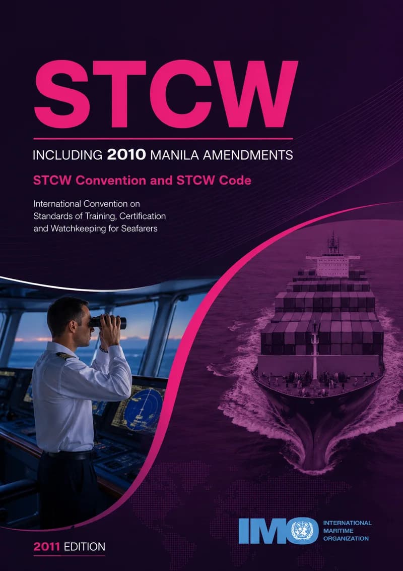 Cover of the IMO STCW Convention and STCW Code, 2011 edition, including the 2010 Manila amendments